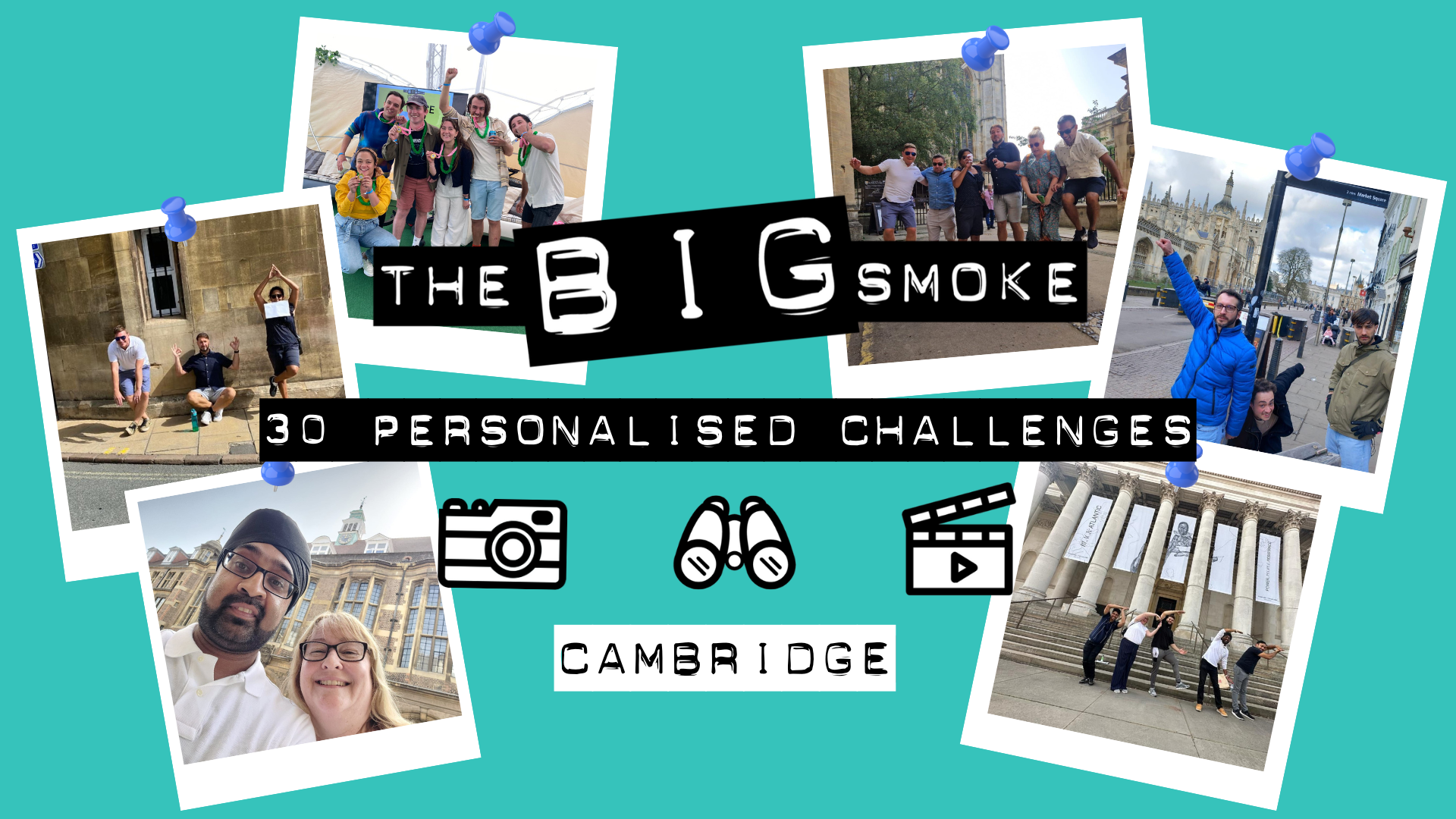 Video Replacement – Cambridge Scavenger Hunt Image